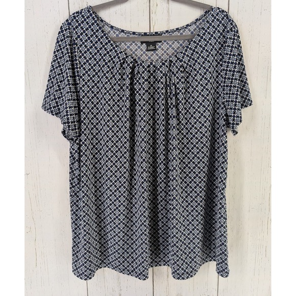Liz Claiborne | Tops | Liz Claiborne Plus Size 2x Womens Multicolor ...